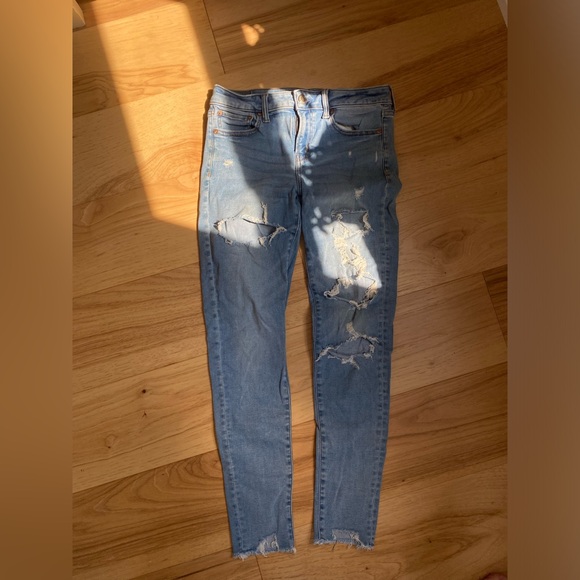 Bundle of 4 Pairs of Size 8 Jeans/Jeggings - Picture 4 of 5